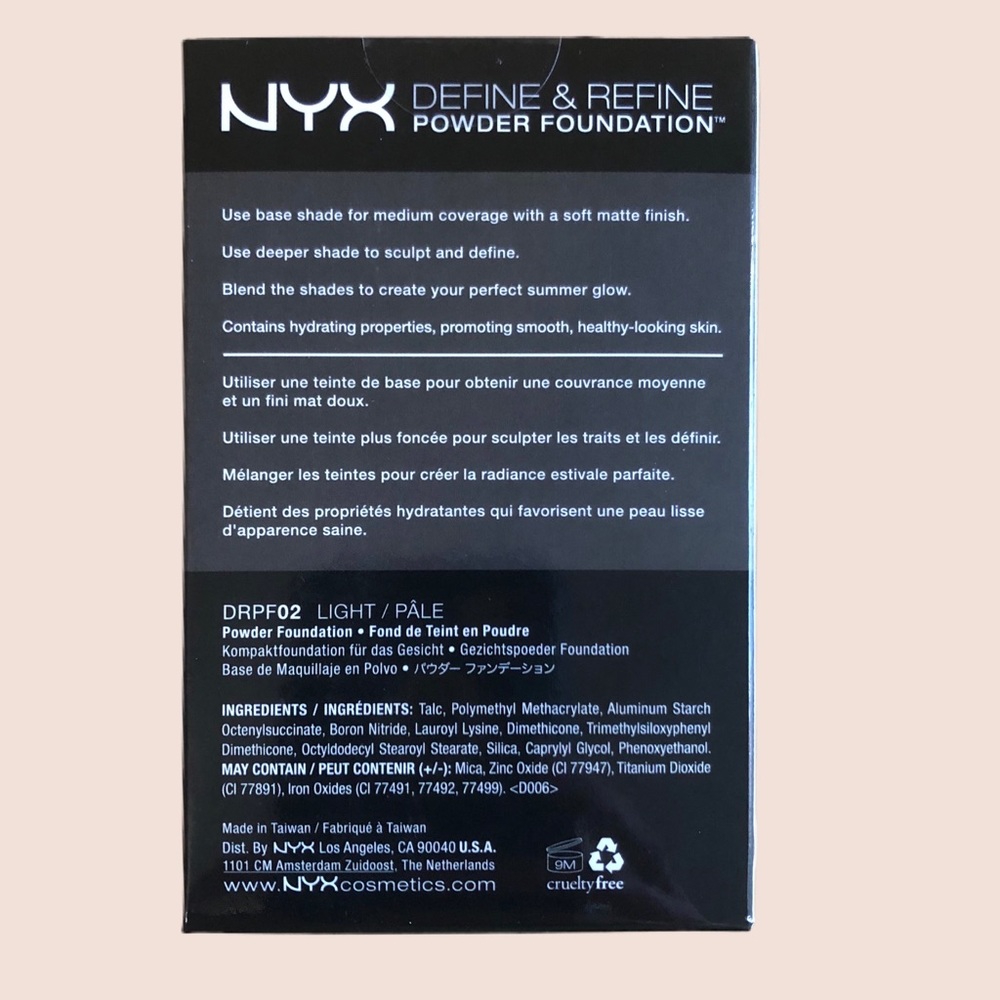 NYX Define & Refine Powder Foundation Light - Picture 4 of 4